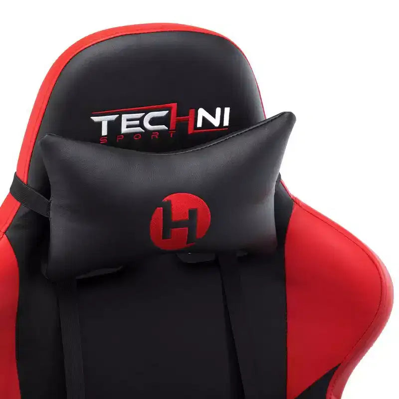 Chaise de bureau et de jeu Techni Sport TS-90, rouge