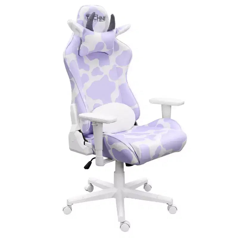 Chaise de jeu TS85 motif lavande Série COW