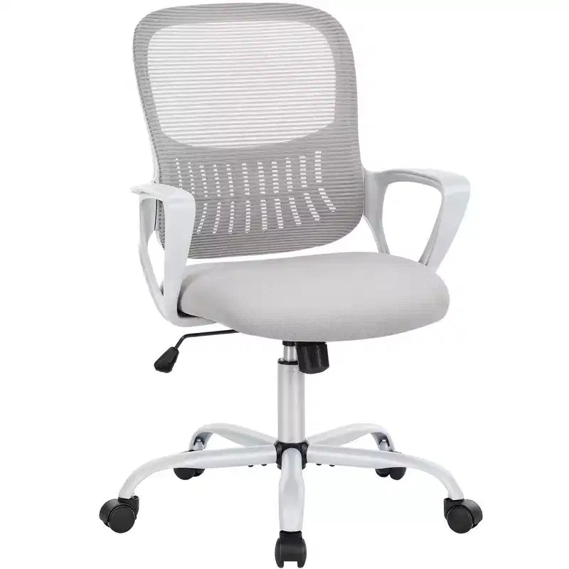 TUYOHW Mesh Swivel Criss Cross Chair on Wheels,41.5 Height Office Chair with Adjustable Height,Gaming Chair for Office