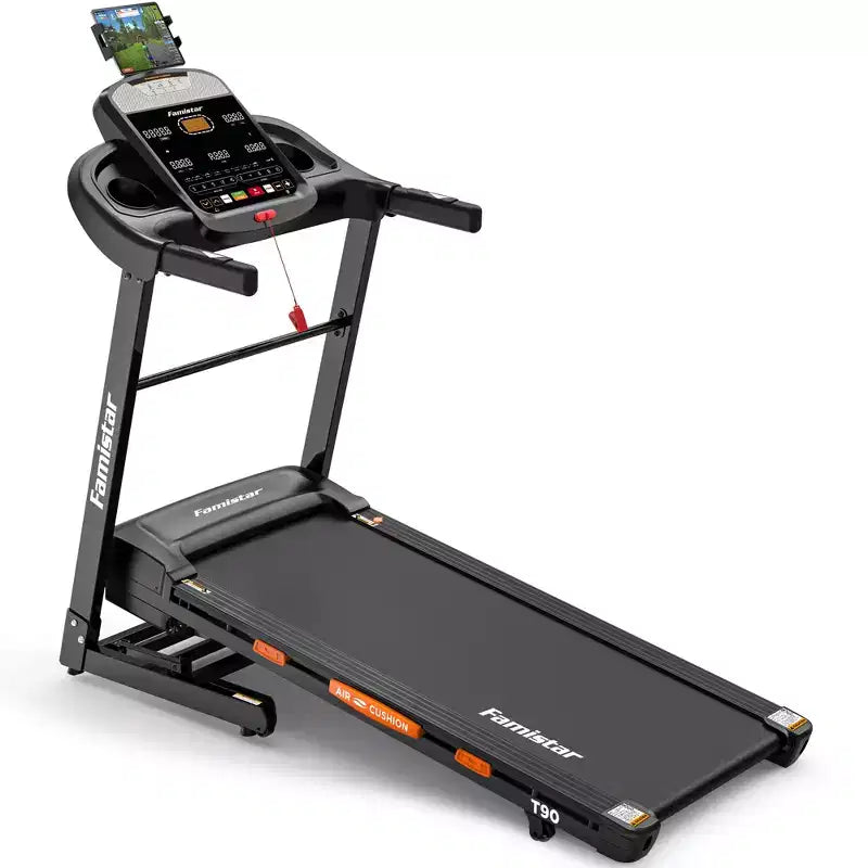 5HP Folding Treadmill  20-Level Automatic Incline, 105 Preset Programs, 0.6512 MPH, App Control for Home Gym