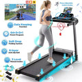 7.5MPH Treadmill for Home Use, Folding Incline Treadmill with APP Control, 300lbs Capacity treadmill, 2.5HP Brushless Motor, Home & Office