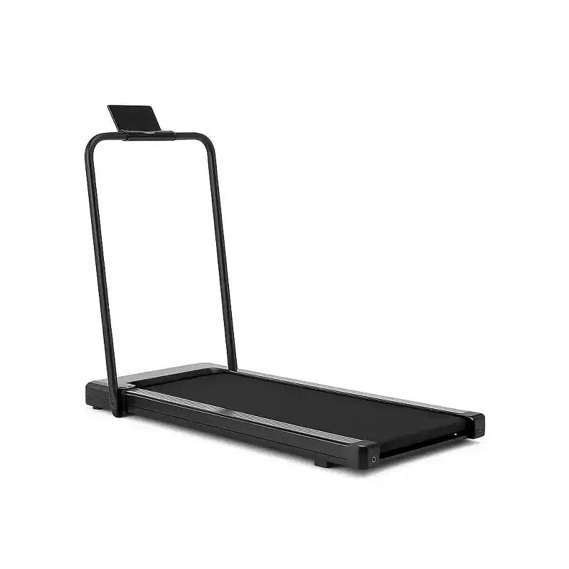 Tapis de course Okak sans bras avec capacité de 90 kg, tapis de course portable 3-EN-1, tapis de course compact pour coureurs de tout âge