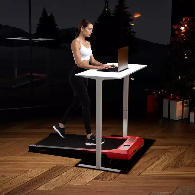 DeerRun Q2 Christmas Edition home use & light running 7% Incline Smart Walking Pad Treadmill