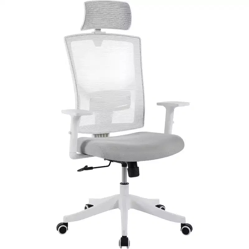Ergonomic Mesh Desk Chair | Padded Headrest & Wheels | Gaming/Office Chair for E-Sport Room, Office, Bedroom