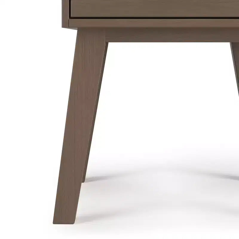 Table de chevet 1 tiroir pour chambre de bébé ou chambre à coucher - Pin massif, finition non toxique