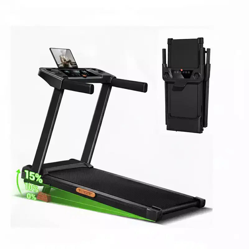 15% Incline 4-in-1 Walking Pad Treadmill, Foldable Under Desk Treadmill for Home & Office, Quiet 2.5 HP Motor (3)