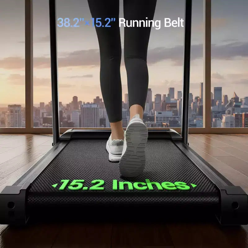 15% Incline 4-in-1 Walking Pad Treadmill, Foldable Under Desk Treadmill for Home & Office, Quiet 2.5 HP Motor (3)