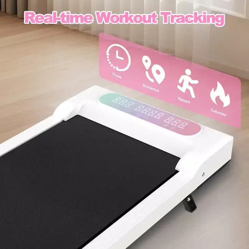 Tapis Roulant Pliable GDFStudio Vella 2.0HP avec Inclinaison et Plateforme Vibrante