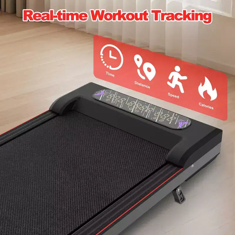 Tapis Roulant Pliable GDFStudio Vella 2.0HP avec Inclinaison et Plateforme Vibrante