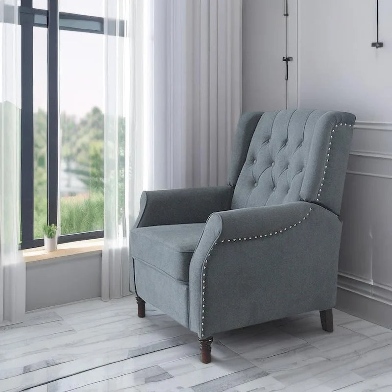 Adjustable Back Recliner Sofa