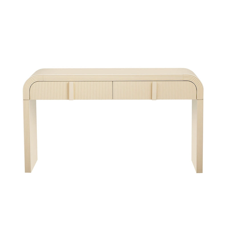 Unique Modern Rounded Silhouette Console Table