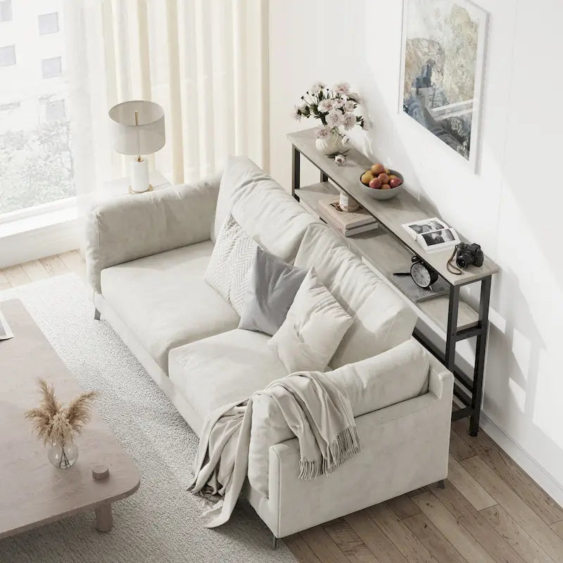 5.9  Narrow Sofa Table for Living Room