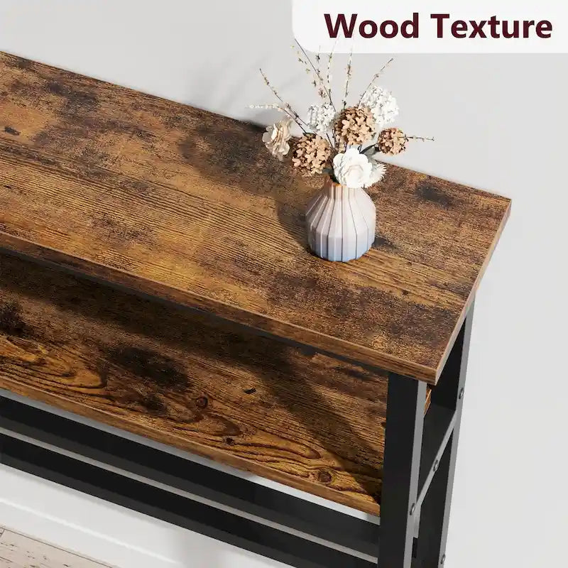 5.9  Narrow Sofa Table for Living Room