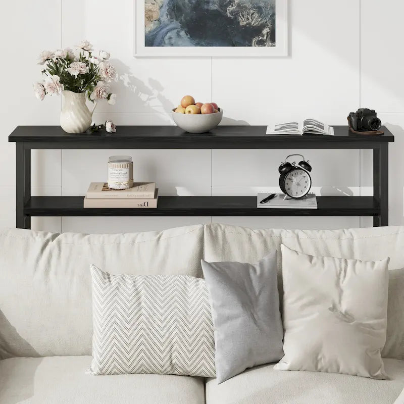 5.9  Narrow Sofa Table for Living Room
