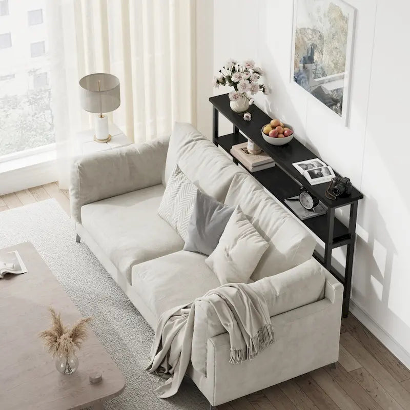 5.9  Narrow Sofa Table for Living Room