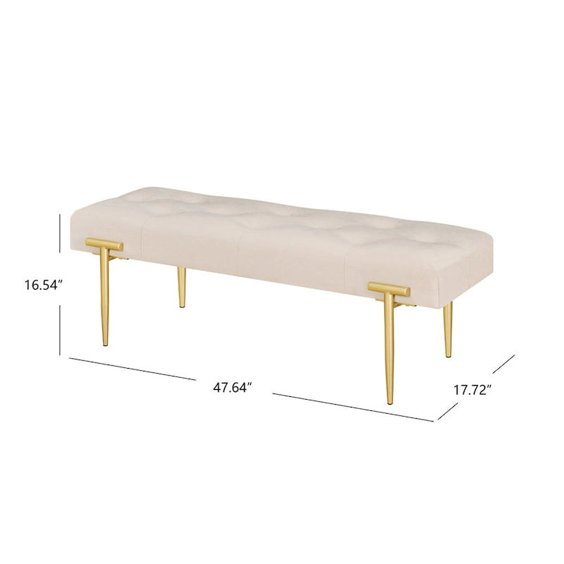 48  Modern Ottoman Bench For Bedroom Living Room Entryway
