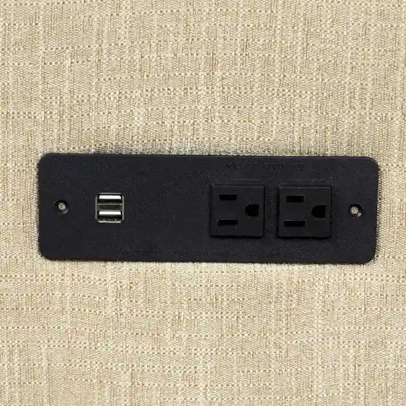 128inch Sectional Sofa Cloud Sofa Chenille Upholstered Sofa