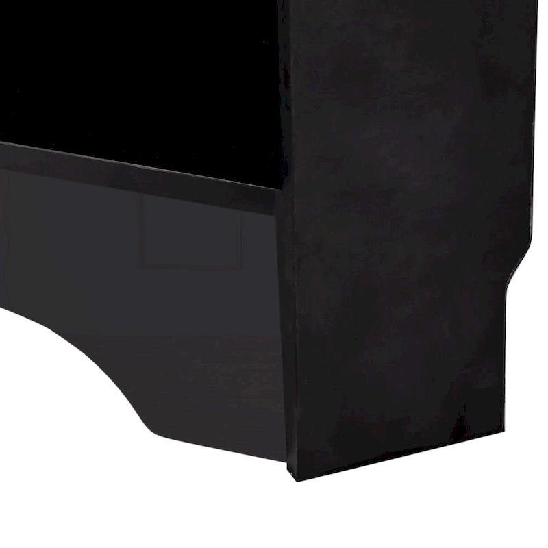 Corner Hall Tree with Shoe Bench - Multifunctional Entryway Coat Rack Featuring 4 Hooks and Adjustable Shelf,29.5 W x 71.6 H