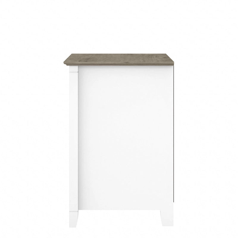 Key West Secretary Desk with Storage Cabinet by Bush Furniture