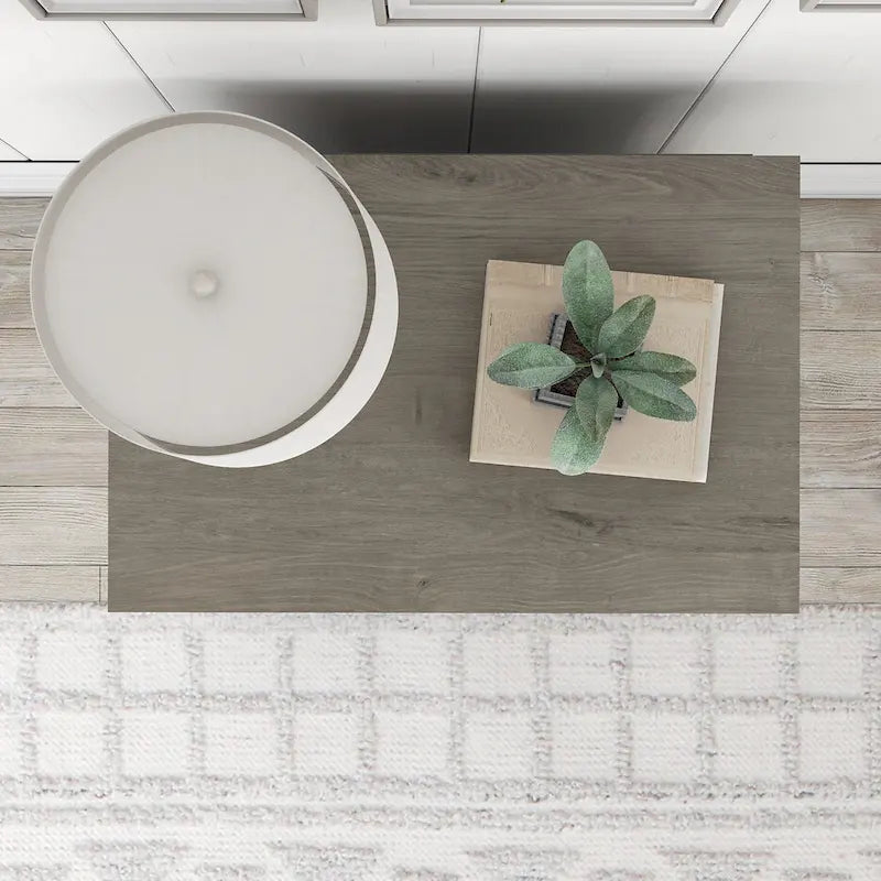 Key West Secretary Desk with Storage Cabinet by Bush Furniture