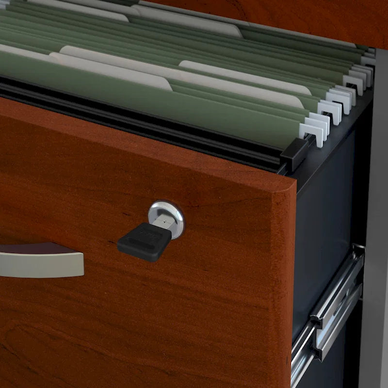 Series C 72W L Shaped Desk with Drawers by Bush Business Furniture