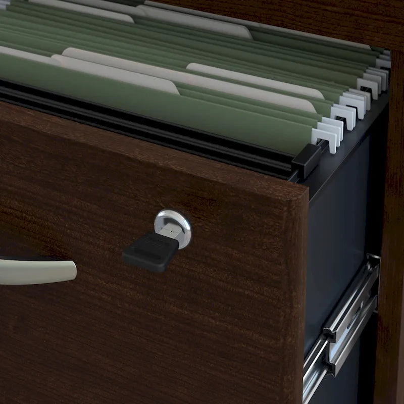 Series C 72W L Shaped Desk with Drawers by Bush Business Furniture