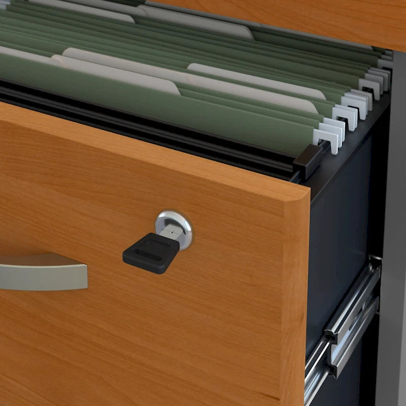 Series C 72W L Shaped Desk with Drawers by Bush Business Furniture