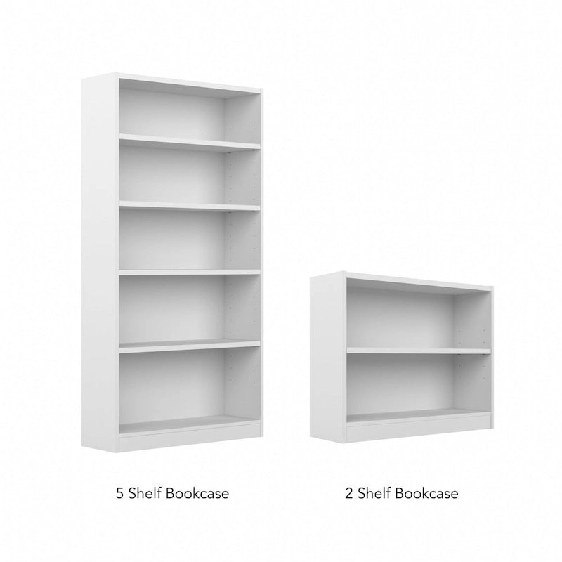 Universal Small 2 Shelf Bookcase Storage by Bush Furniture