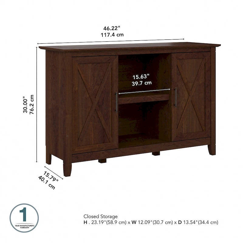 Key West Accent Cabinet with Doors by Bush Furniture