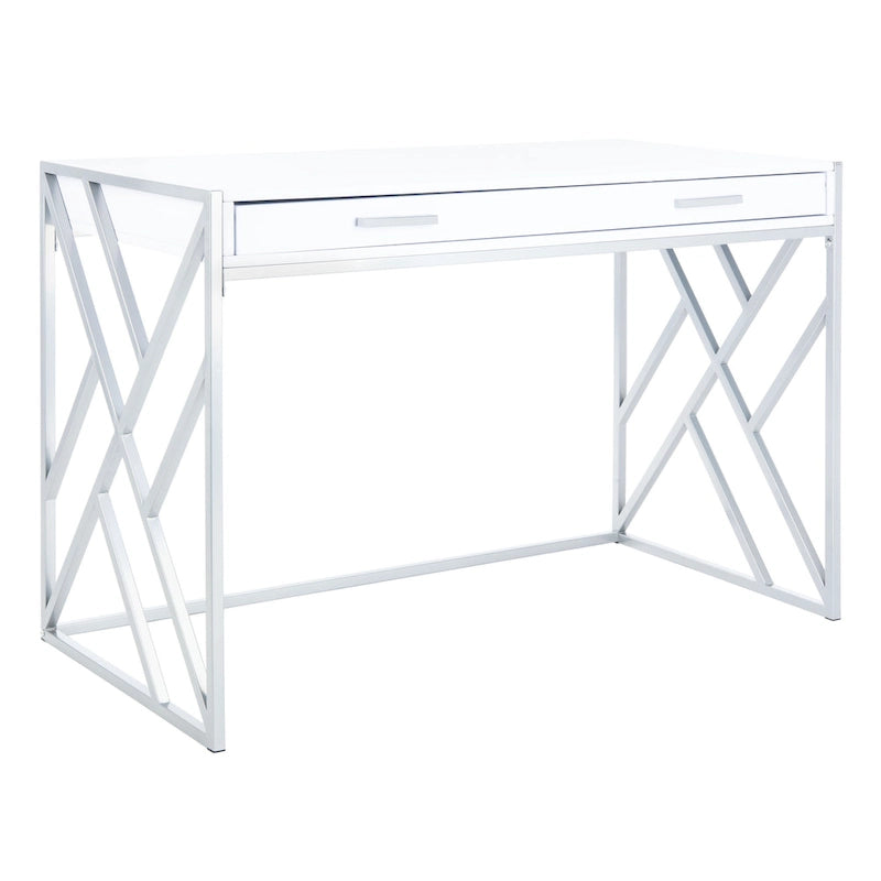SAFAVIEH Manila Modern Dual-Tone 1-Drawer Desk