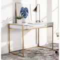 SAFAVIEH Ilo Glam 1-Drawer Console Desk