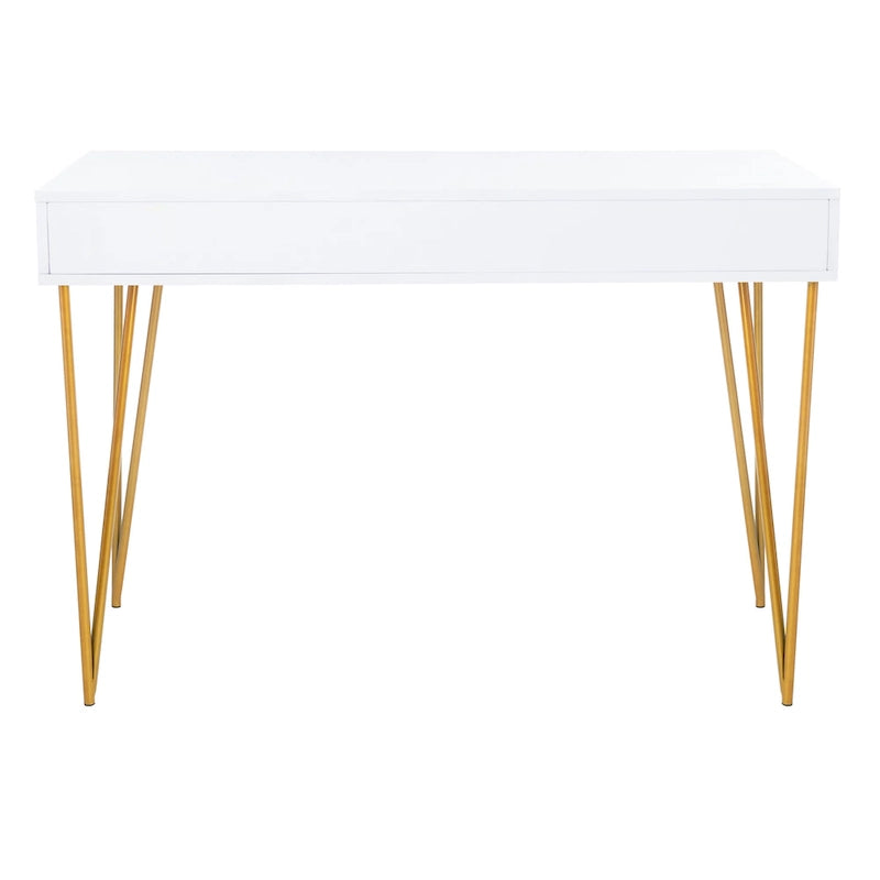 SAFAVIEH Ladonna Pine Natural 2-Drawer Desk