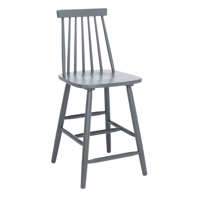 SAFAVIEH Beaufort 24-inch Spindle Farmhouse Counter Stool (Set of 2) - 18 W x 21 D x 39 H