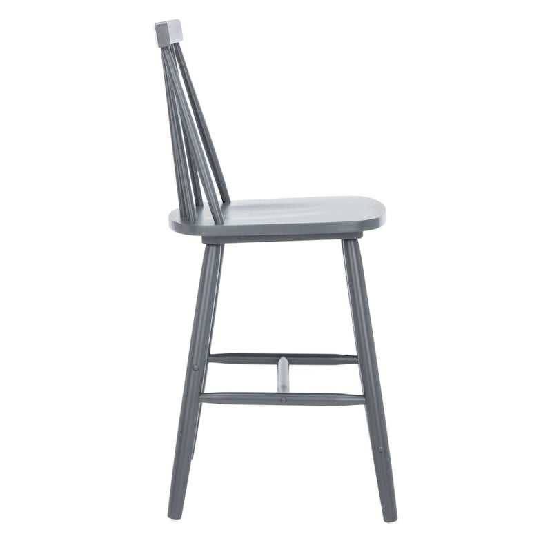 SAFAVIEH Beaufort 24-inch Spindle Farmhouse Counter Stool (Set of 2) - 18 W x 21 D x 39 H