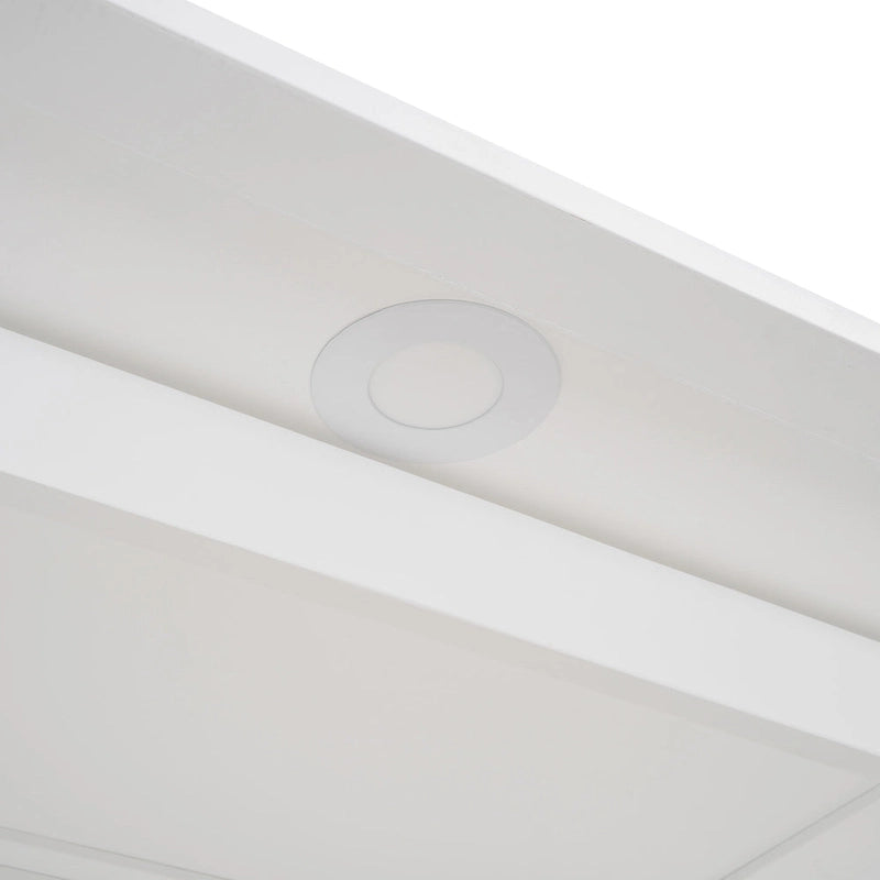 Full Size Murphy Bed Wall Bed with Shelves and LED Lights