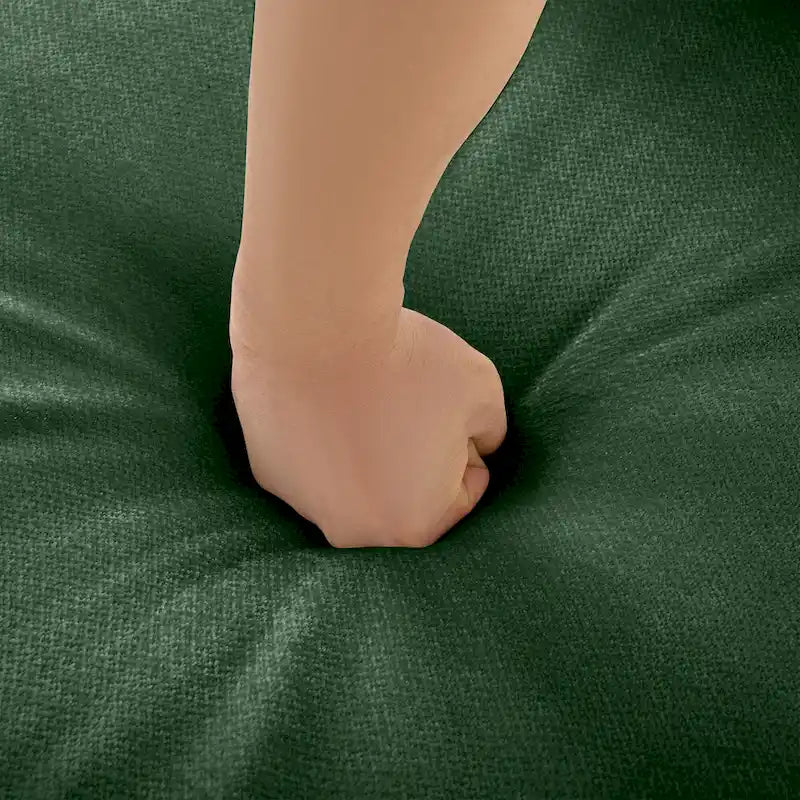 142,5 Canapé modulable d'angle en chenille avec rangement sous l'assise, combinaison DIY