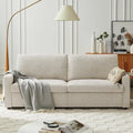 80  Modern Chenille Linen Loveseat Sofa for Living Room
