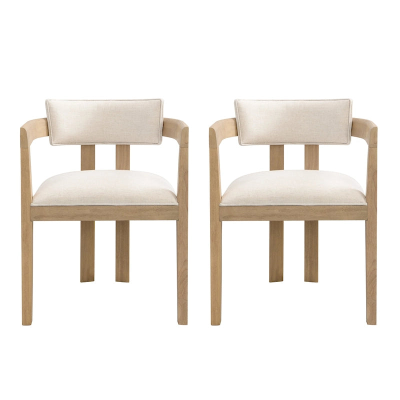 Conrad Sophisticated Modern Dining Chair With Armrest by Christopher Knight Home
