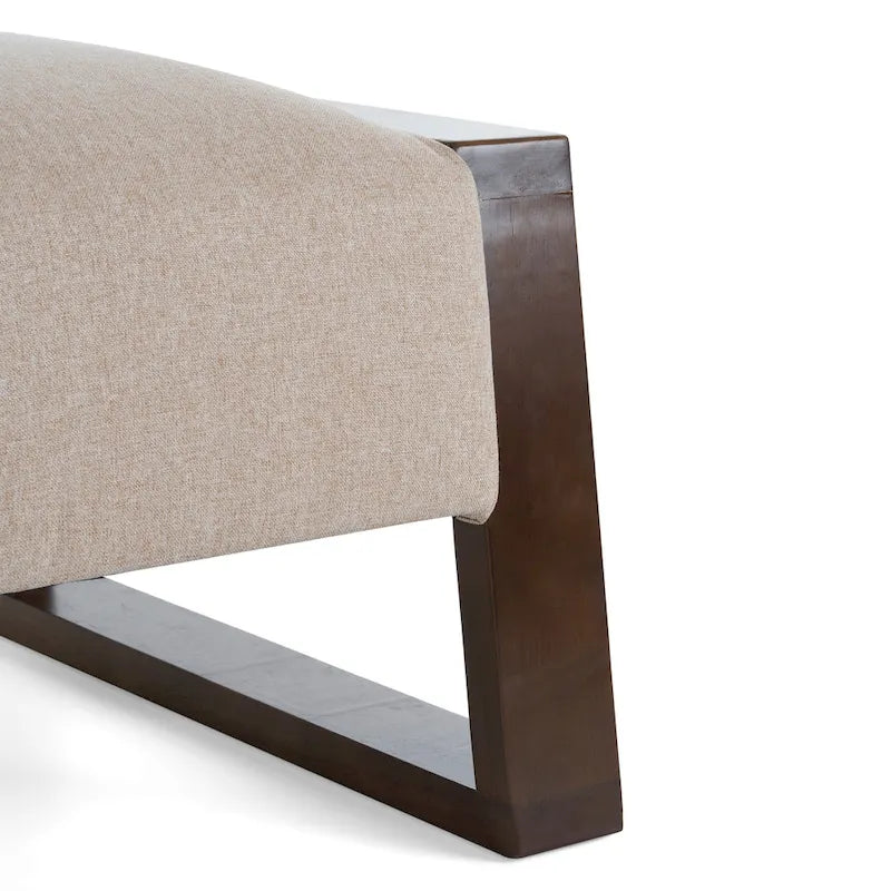 Christopher Knight Home - Harper Modern Beige Upholstered Ottoman for Compact Versatility