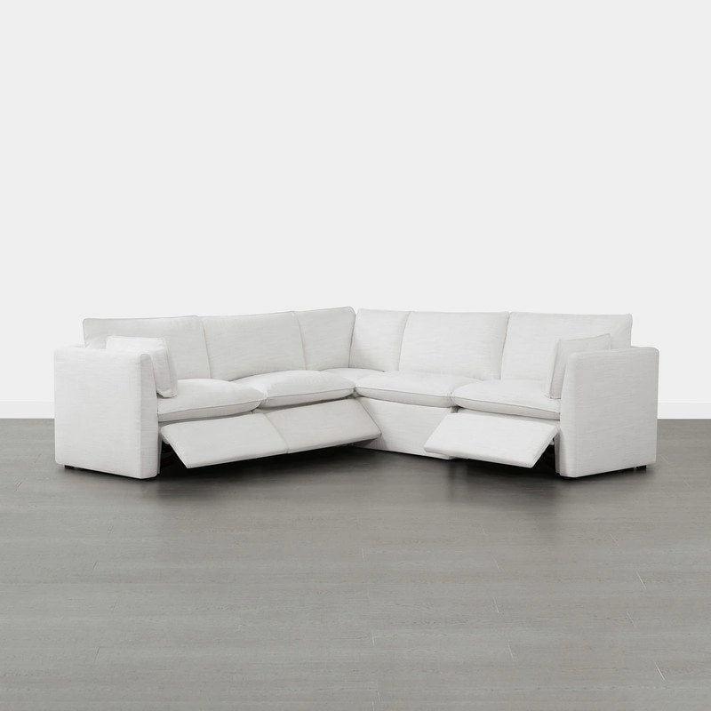 Cypress 107 W Power Reclining Sectional Sofa Couch