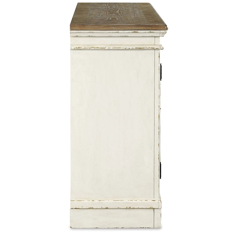 Signature Design by Ashley Realyn White/Brown 8-Piece Dining Package