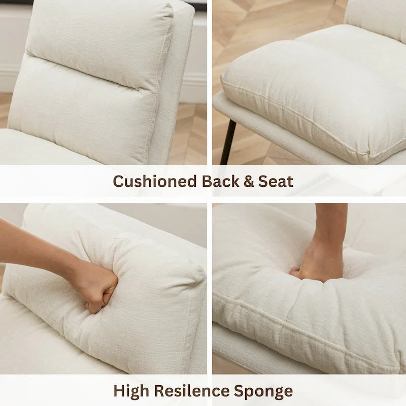 Upholstered Dining Chairs, Set of 2