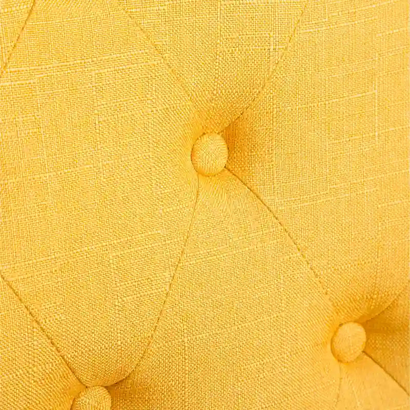 Wooden Dining Table and Chairs Set Simple Dining Table and Chair Sets with Tufted Upholstered Chairs and Turned Leg for Kitchen