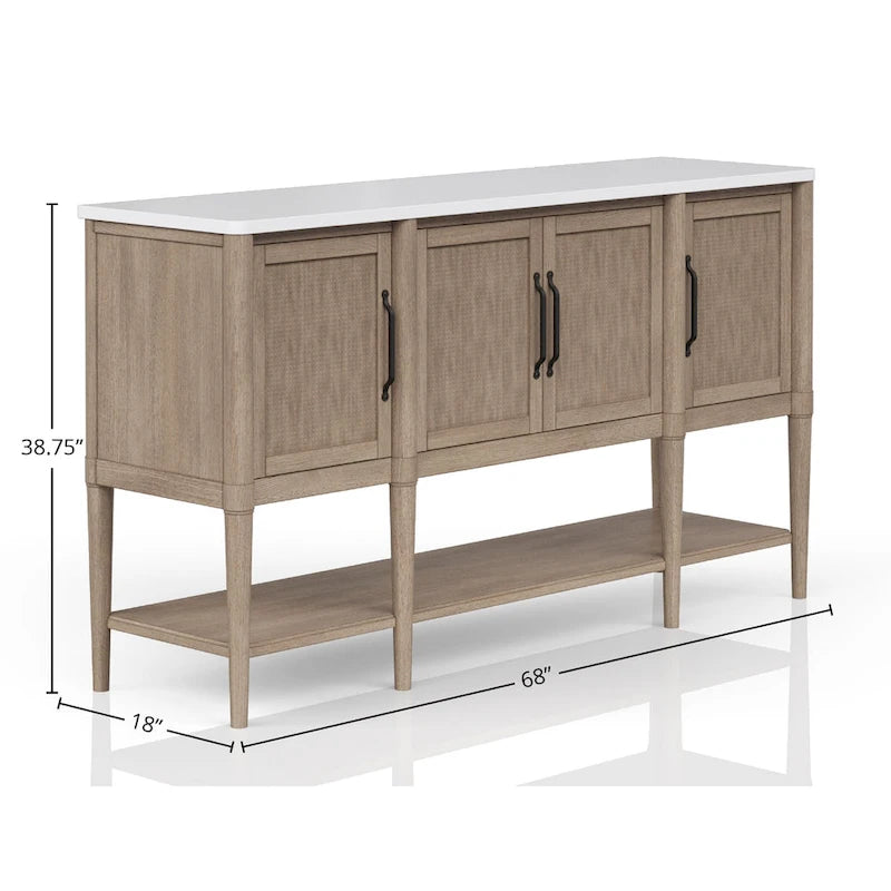 54  Round Expandable Table W/ 4 Chairs and Cement Top Server 6PC