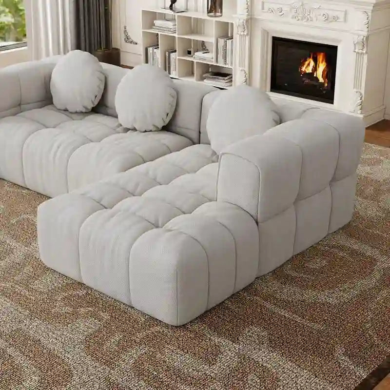 103  L-Shaped Modular Sofa, Free Combination (Left and Right Facing)