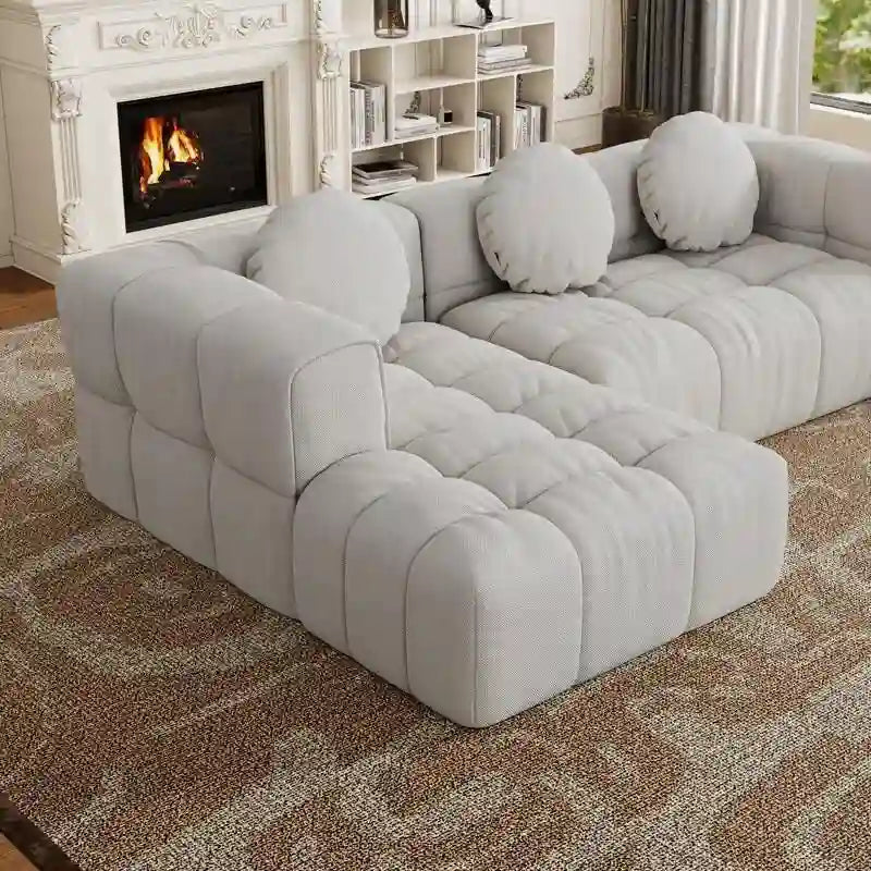 103  L-Shaped Modular Sofa, Free Combination (Left and Right Facing)