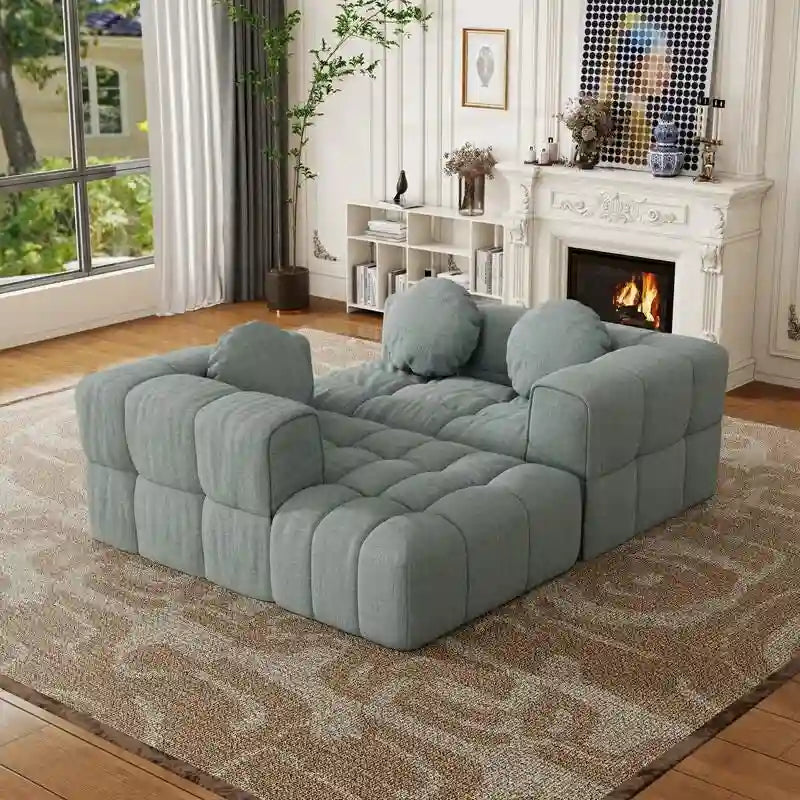 103  L-Shaped Modular Sofa, Free Combination (Left and Right Facing)