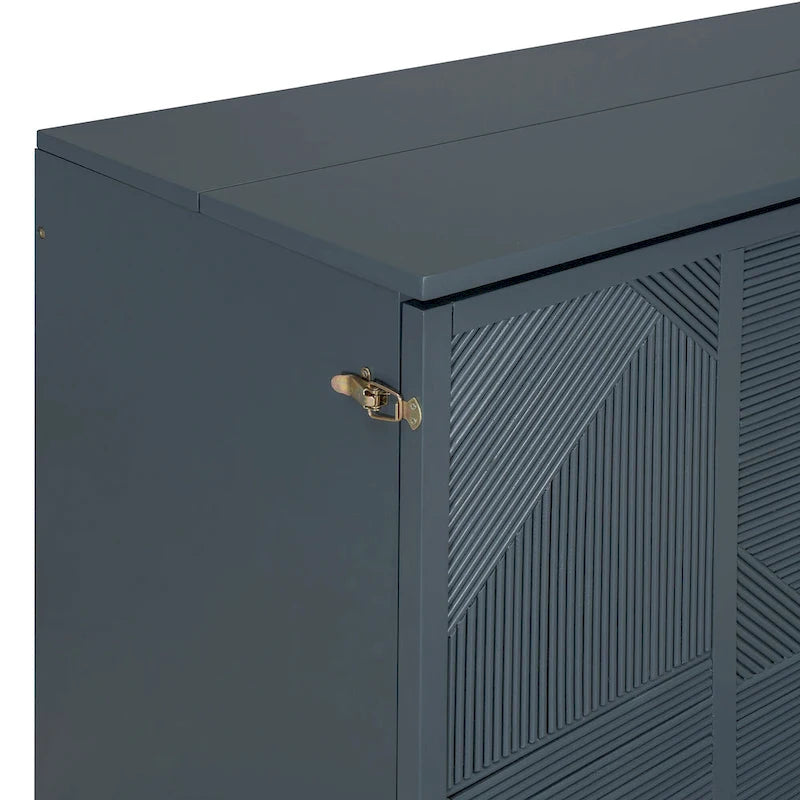 Murphy Bed with Large Drawer, USB Ports and Outlets