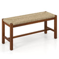 Costway 40  Long Wood Bench Indoor Dining Entryway End of Bed Bench - See Details