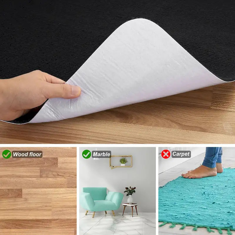 55 Inches x 35 Inches Office Chair Mat for Hardwood Floors